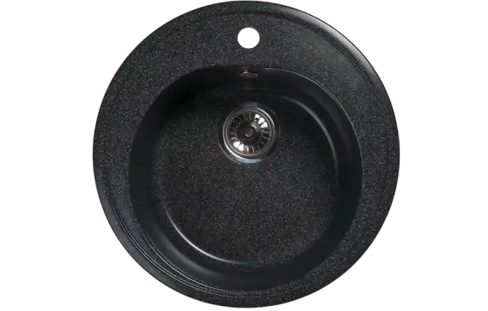 Мойка 500*500 круглая 01 Белый (Пломбир)