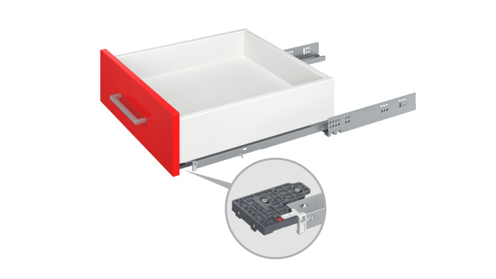 Комплект клипс для направляющих скрытого монтажа 878