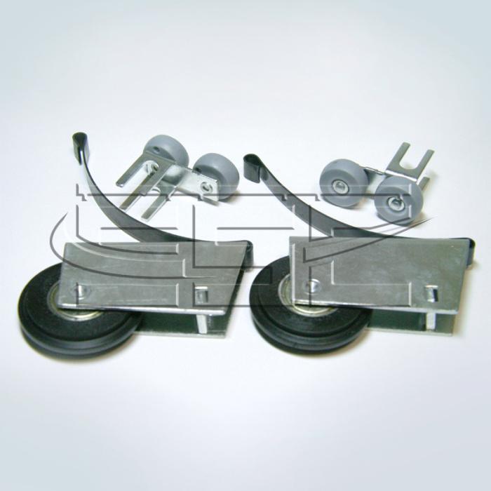 Комплект роликов для ручки С МП ( 2 верх+2 нижн+6 винтов)