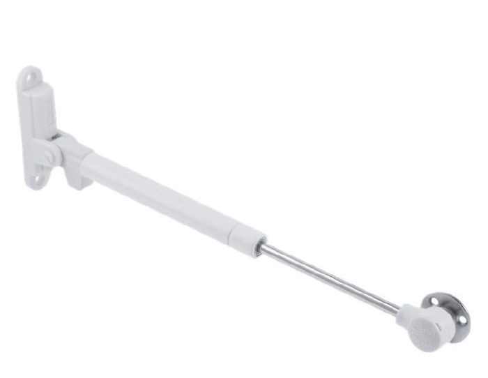 Газ лифт 50N с амортизатором и доводчиком, белый (аналог GTV) 