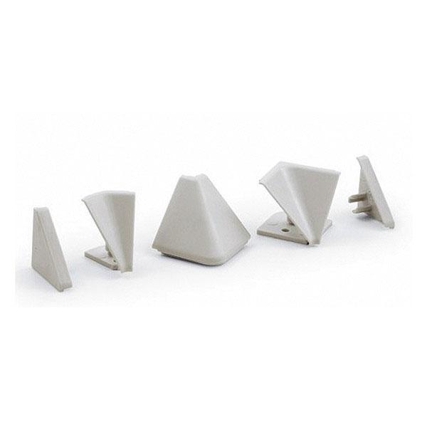 Комплект заглушек к плинтусу ПРЕСТИЖ (белый)