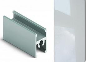 АЛ Белый глянец Рамка средняя под винт 5,8 м