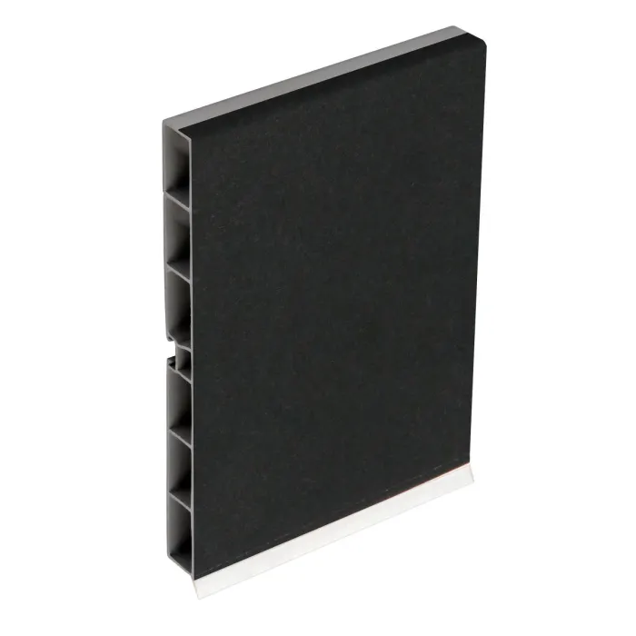 Цоколь Черный Матовый пластиковый h=150мм/4м