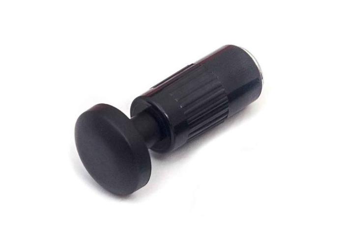 Заглушка рейлинга Модерн черный матовый