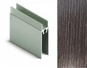 АЛ Графит венге ГЛЯНЕЦ рамка нижняя 6,0 м