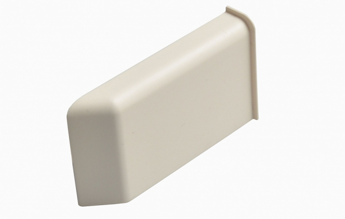 Заглушка для навеса Scarpi-4 белая левая INDAUX, пр-во Испания