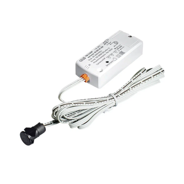 Выключатель универсальный ИК РМ218 C DR 100-240V 250W (взмах/преграда)