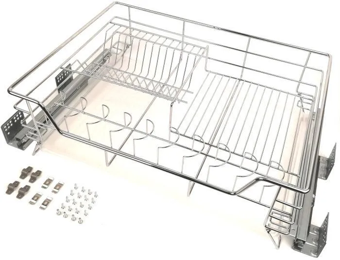Корзина 700 1-ур с сушкой д/посуды, напр. полн. выдв. с довод. JET
