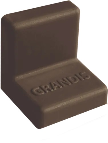 Накладка GRANDIS венге пластик. к уголку 25х25 (200)