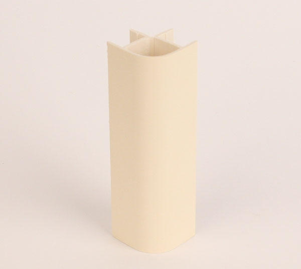 Угол для цоколя 90гр Ваниль Н100мм(пр-во Россия)