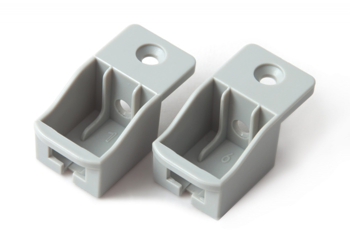 Держатель продольного рейлинга для SB08 СТАРТ, серый BOYARD