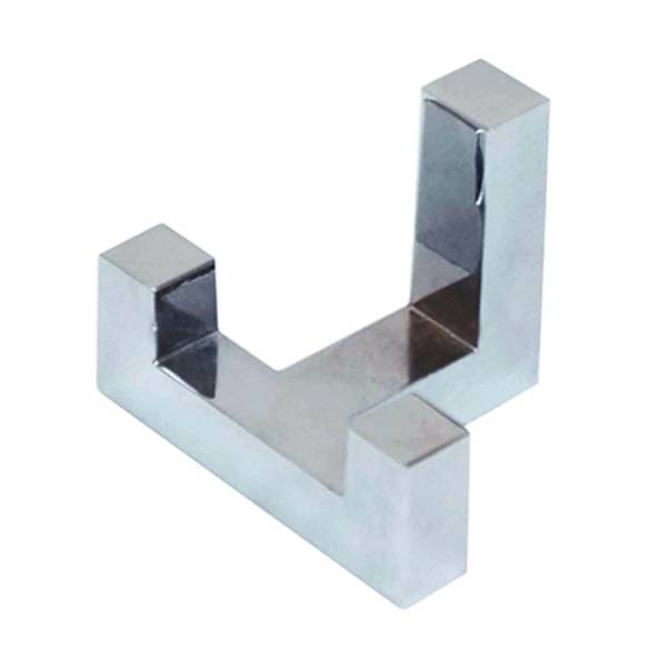 590CM Крючок мебельный двухрожковый, хром JET