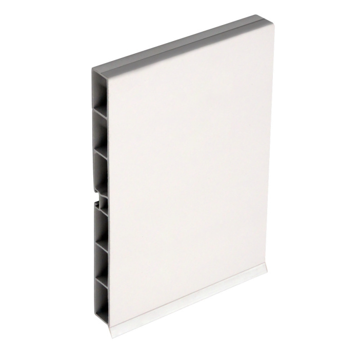 Цоколь Белый Матовый пластиковый h=150мм/4м