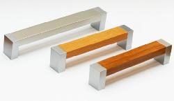 Ручка-скоба Пластик С18 160мм, металлик/Венге (уп.-200 шт.) РАСПРОДАЖА!!!