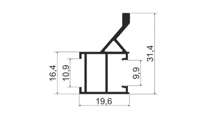 АЛ Черный БРАШ Ручка С 5,4м 2,5 мм  145+шлегель MODUS 