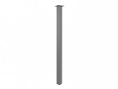 Опора 720мм,D=50мм квадратная, серая регулируемая пр-во Россия