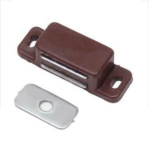 Защелка магнитная малая (коричневая) 110054