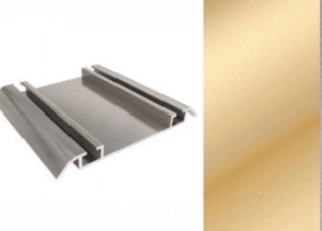 АЛ Матовое золото роз. Нижняя направляющая 5,8 м, анод МП