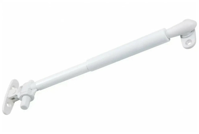 Газ лифт 100N с амортизатором и доводчиком, белый (аналог GTV) 