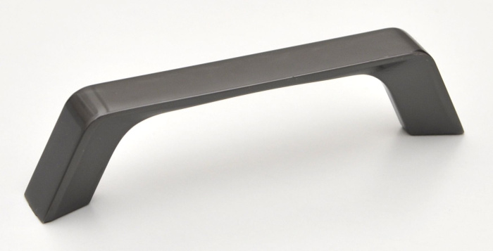 184PB Ручка-скоба мебельная 128 мм, жемчужный черный JET