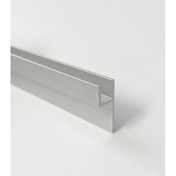 Плинтус-Планка Белая(алюминий) 3 метра