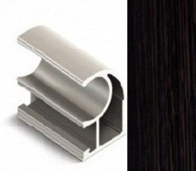 АЛ Венге глянец Ручка С 5,4м ТИП 5 (L.) (УП.-12ШТ) МП XGJB-2484L