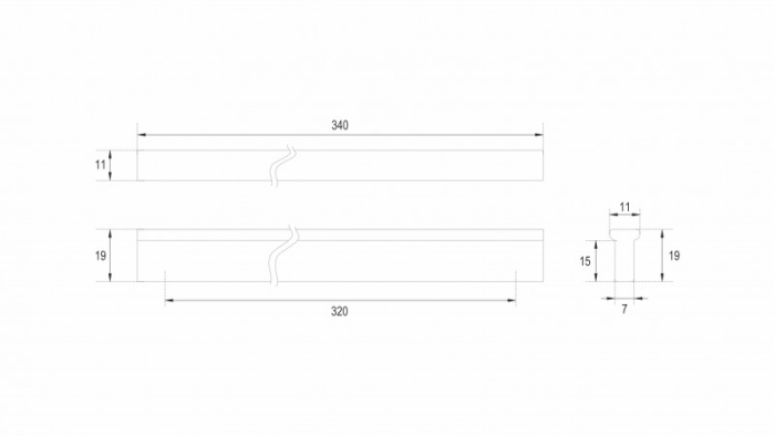 Ручка-скоба 066BL.4/320 BOYARD (5)