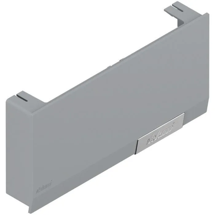 Заглушка большая AVENTOS HK TOP левая серая с малой заглушкой 22K8001.21 L + ZT20HGIG   BLUM