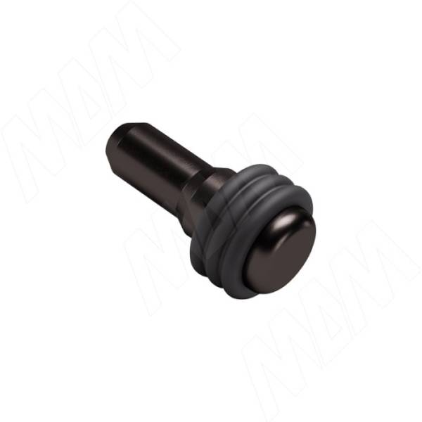 Полкодержатель для стеклянных полок, черный никель OR Италия