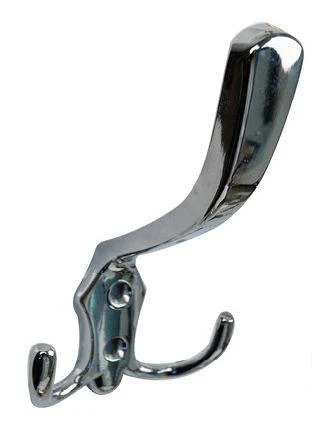 302K/585CP Крючок мебельный трехрожковый, хром JET