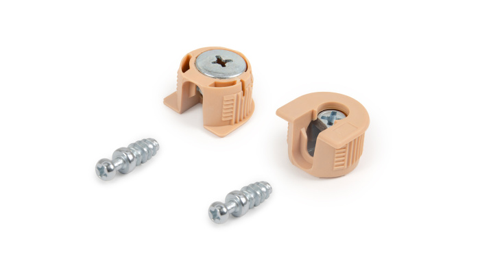 Стяжка эксцентриковая (стяжка+шток) бежевый BOYARD (2000)