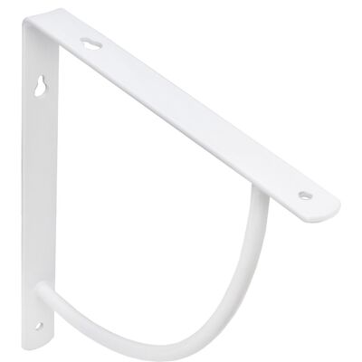 Полкодержатель угловой Орбит белый, 200*200 мм, AKS Китай