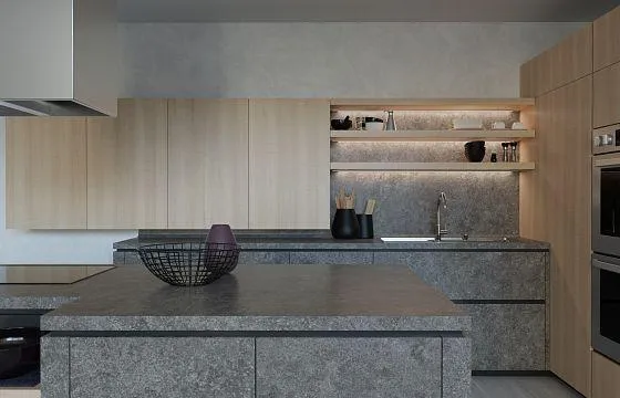 0093/Сезамо Столешница 4200*600*40 SLOTEX/Elga1