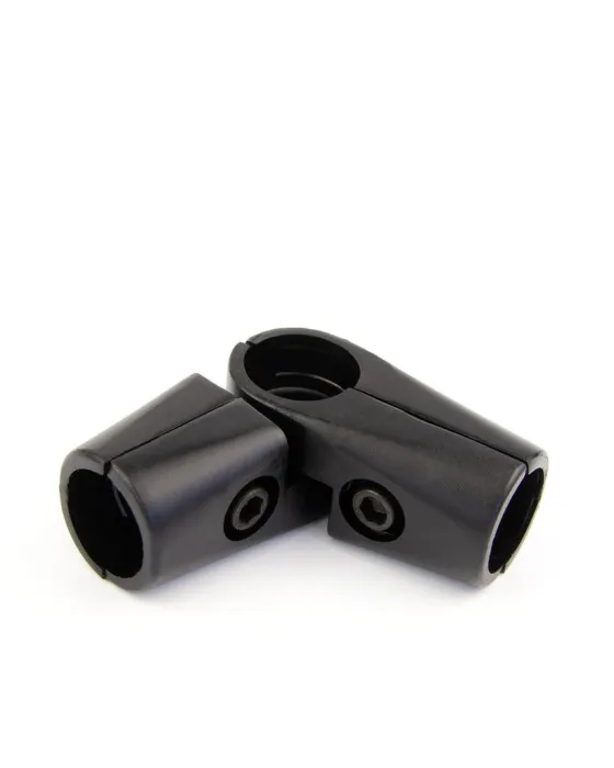 22 UNO Крепеж двуплечий подвижный черный