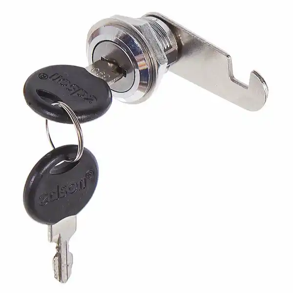 Замок 103 ZCP хром почтовый