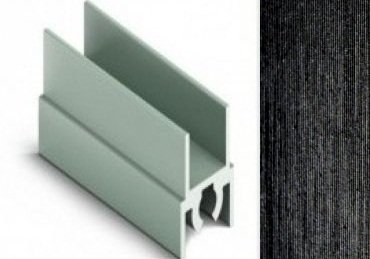 АЛ Черный БРАШ Рамка верхняя 6м