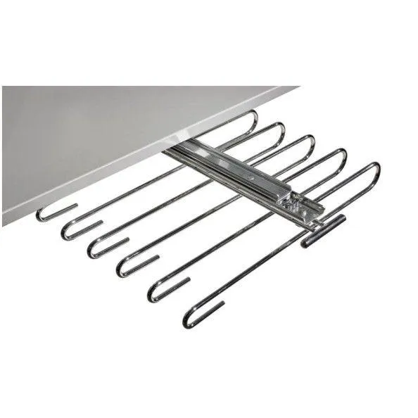 Вешалка для брюк 325*435*80 верхнего крепления полного выдвижения JET(10шт)