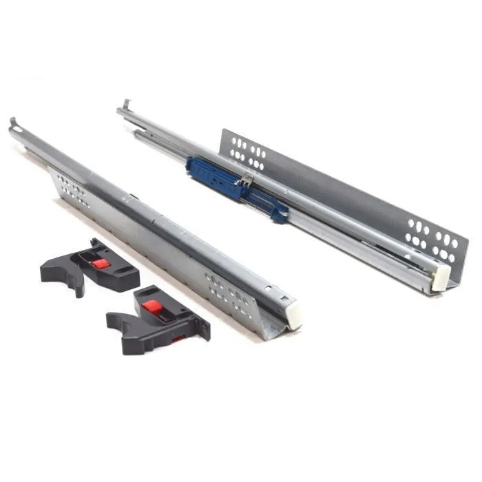 Направляющие скрытый монтаж полного выдвижения 300мм push open VD632 JET (10)