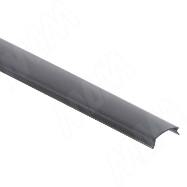 Рассеиватель для алюминиевого профиля FM1, FM1/F, FM4, SM1 матовый черный L- 3000