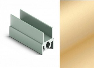 АЛ Матовое золото роз. Рамка верхняя 5,8 м, анод МП