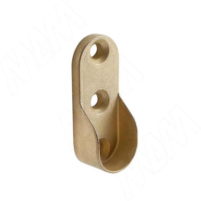 Штангодержатель для овальной трубы золото