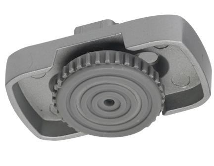 Опора регулируемая низкая, замак, алюминий STILOS Италия (компл-1шт)