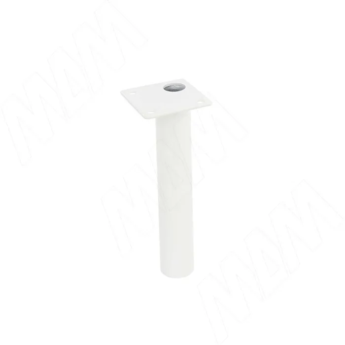 Опора для мебели Н150+10мм белый матовый