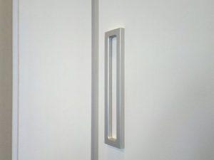 Ручка-наклейка для профилей Серебро матовое (к узкой системе) 161,162,163