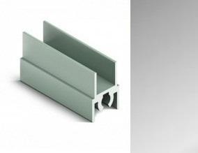 АЛ Матовое Серебро Рамка верхняя 6м МП