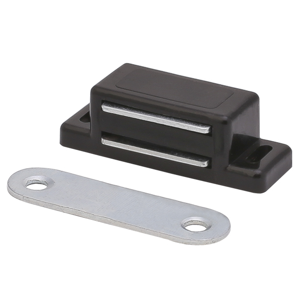 Защелка магнитная малая (черная) , пр-во Россия