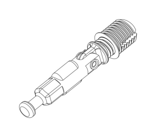 Шток эксцентрика угловой односторонний J6-8 Jinio ТАРГЕТ (100шт уп.)