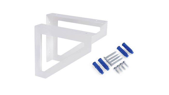 Полкодержатель 306W белый BOYARD (10)