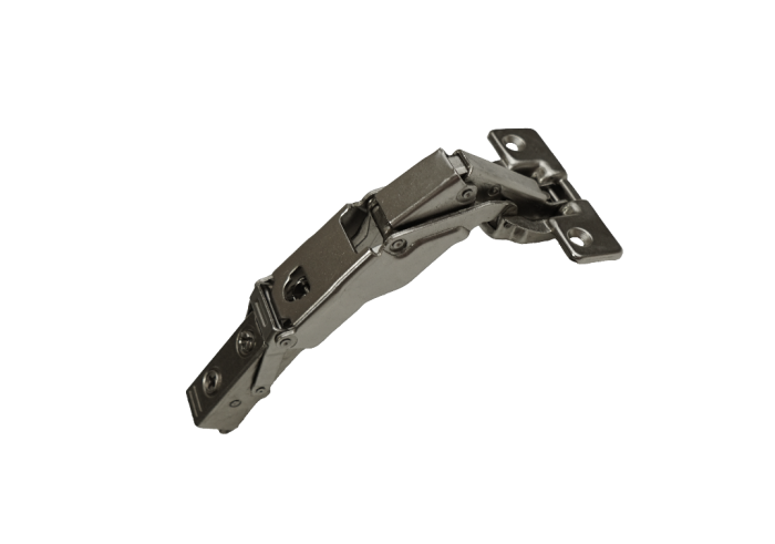 Петля накладная с доводчиком 155* Сlip-on c 0 вхождением 802C б/планки JETLine