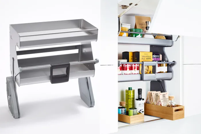 Полка выдвижная Ай мув 2 полки, 600мм, Комплект, ТИТАН, KESSEBOHMER